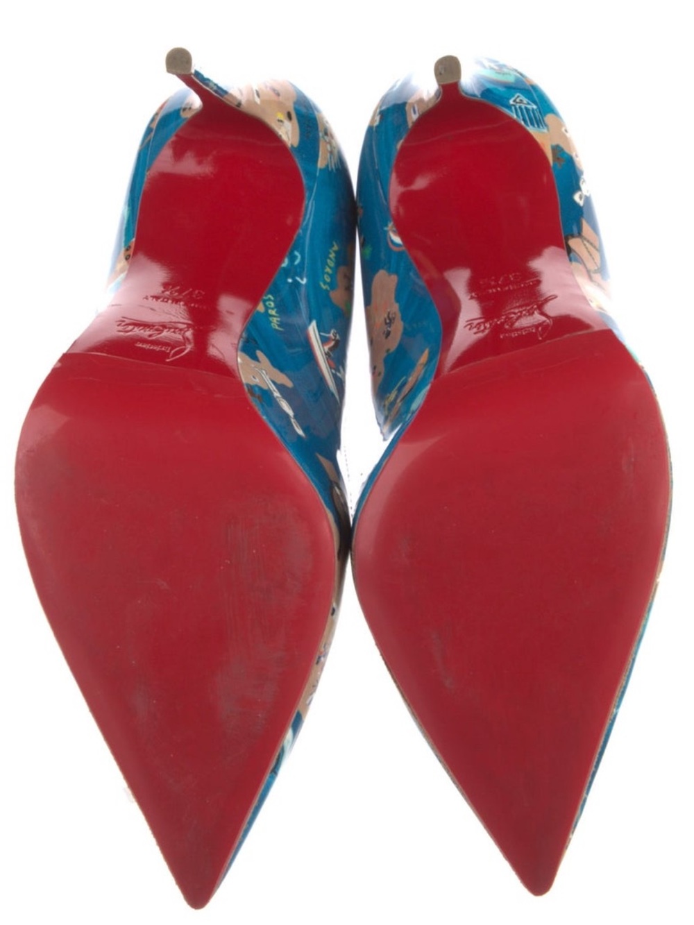Christian Louboutin Printed Pumps - Picture 6 of 7
